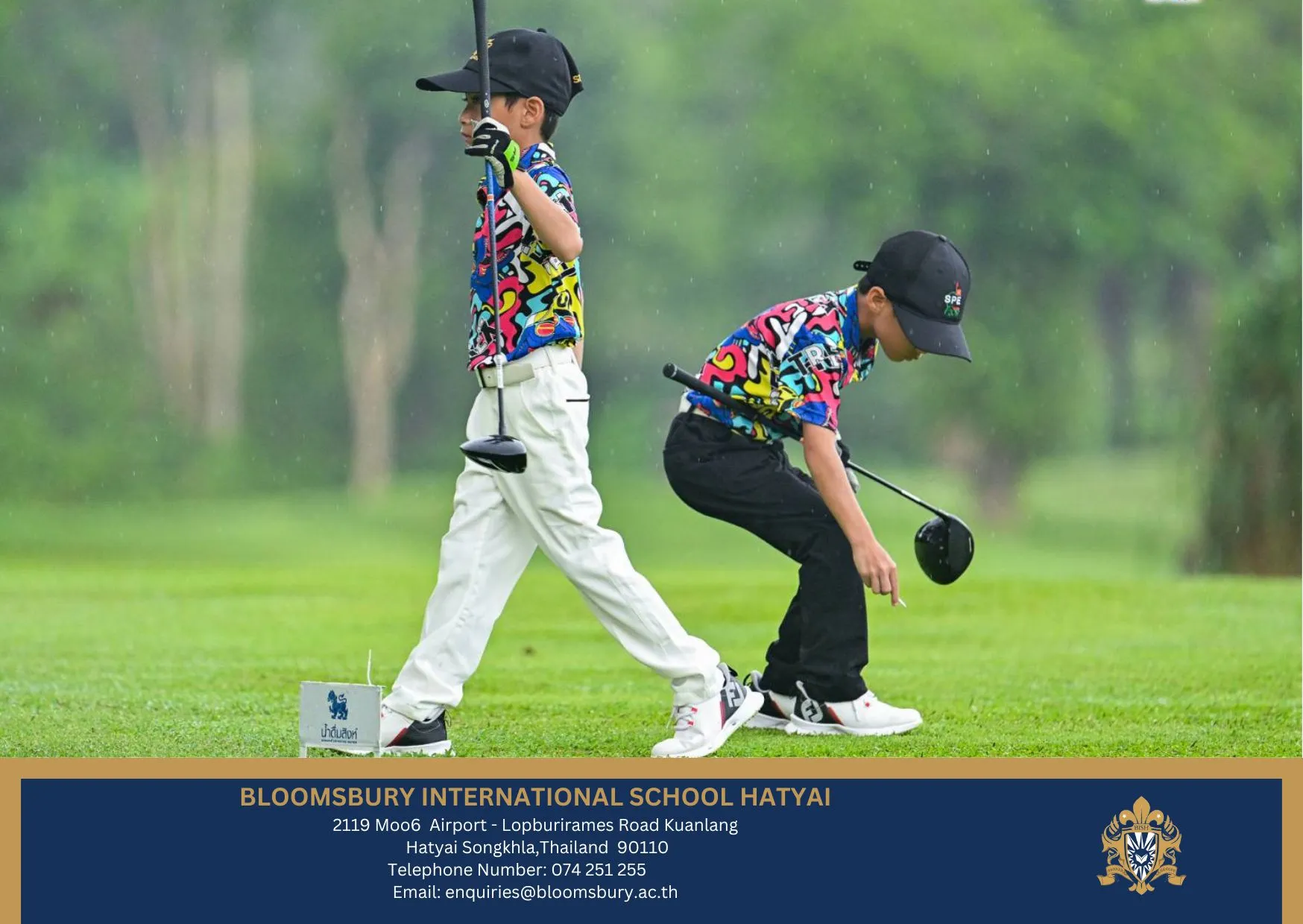 Gun placed 2nd and Golf ranked 5th in the TGA-SINGHA Junior Golf Ranking 2024-2025