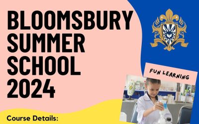 The Bloomsbury summer school is on!