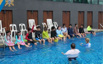 Year 5 & 6 Build Confidence and Skills in the Pool