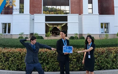 Our secondary students represented three countries at the Phuket Model United Nations (MUN) conference