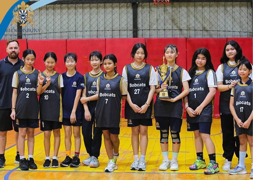 Bloomsbury Girls Basketball team excelled at the Hatyai Triple Crown Tournament with impressive wins over SIH and American Prep