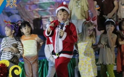 Our EYFS and KS1 students delighted the audience with their performance of Ralph the Reindeer