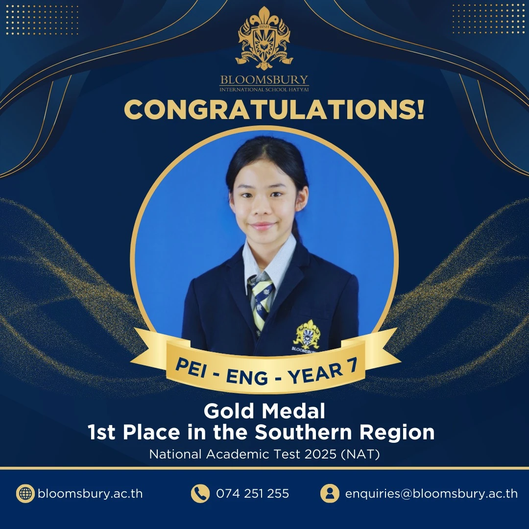 Congratulation to Pei Eng, Y7