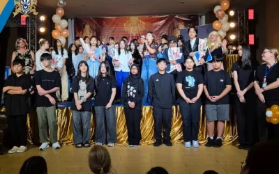 Our Cinderella show, despite delays caused by the flood, was a success thanks to the cast, director, and families