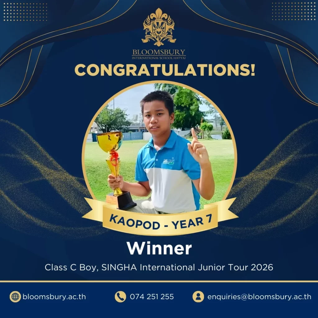 Congratulation to Pei Eng, Y7