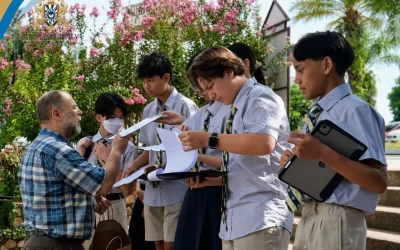 Year 9 students visited the Folklore Museum as part of a cross-curricular project exploring local culture